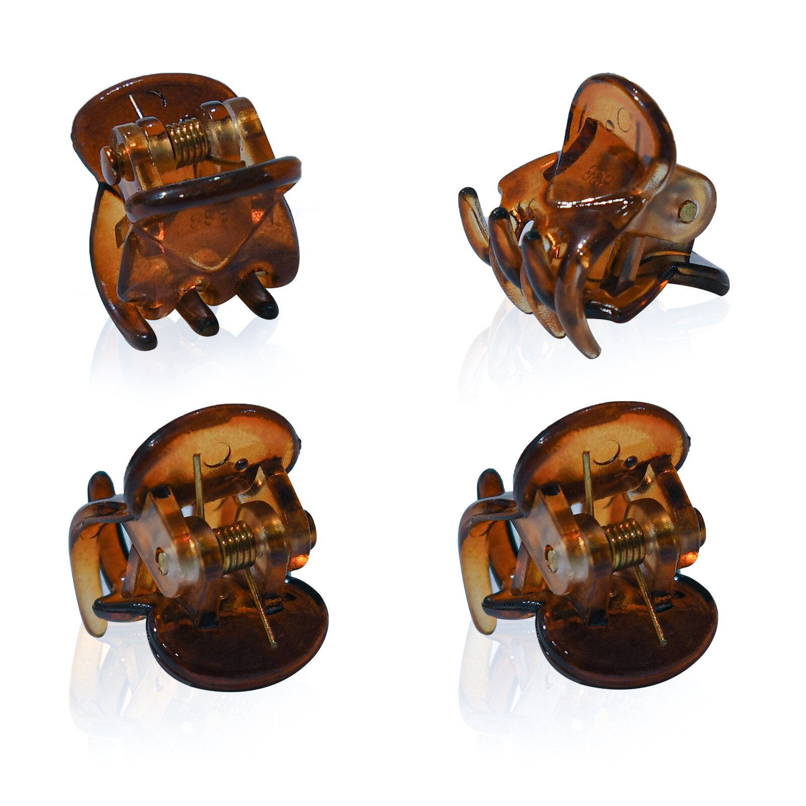 mini włosy pazury małe szczypce klamra 0.59 cal spinki robić włosów dla kobiet 48szt.-Pakiet