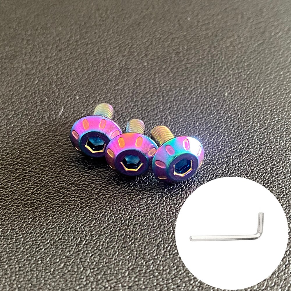 Embellecedor trasero para casco de motocicleta, alerón, accesorios, funda para AGV Pista GPR CORSA-R: Screw color
