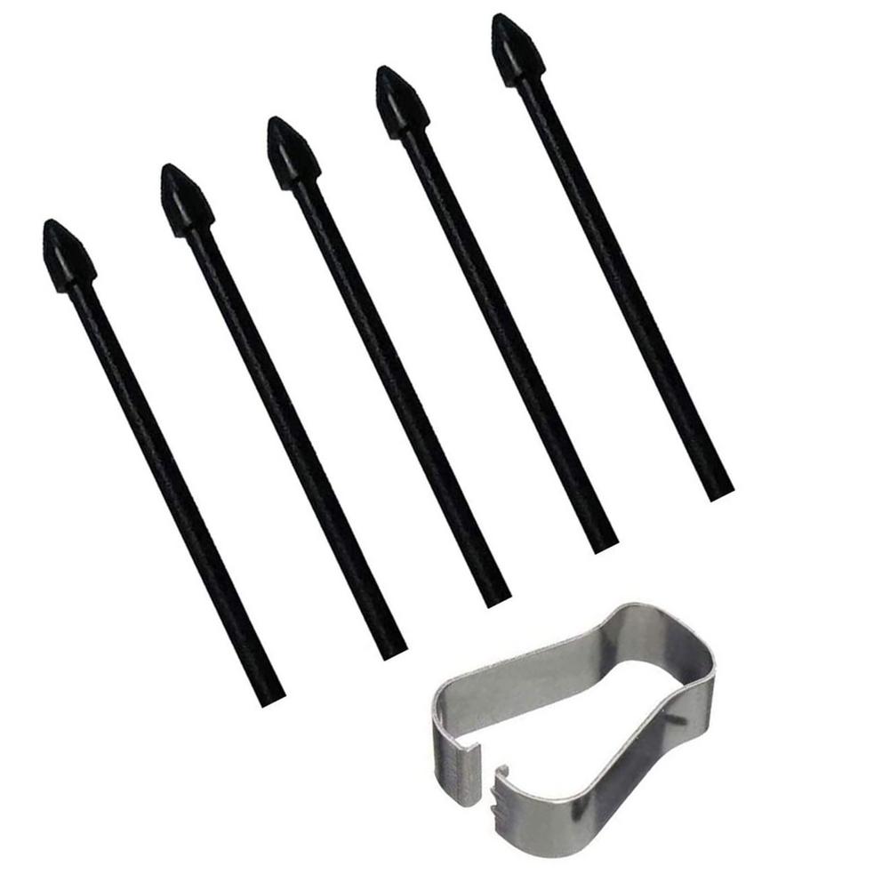 1Set For Samsung Tab S7 T870 T875 S7 Plus T970 Touch Screen Stylus S-Pen Pen Refills Tips Replacement Nib With Metal Clip