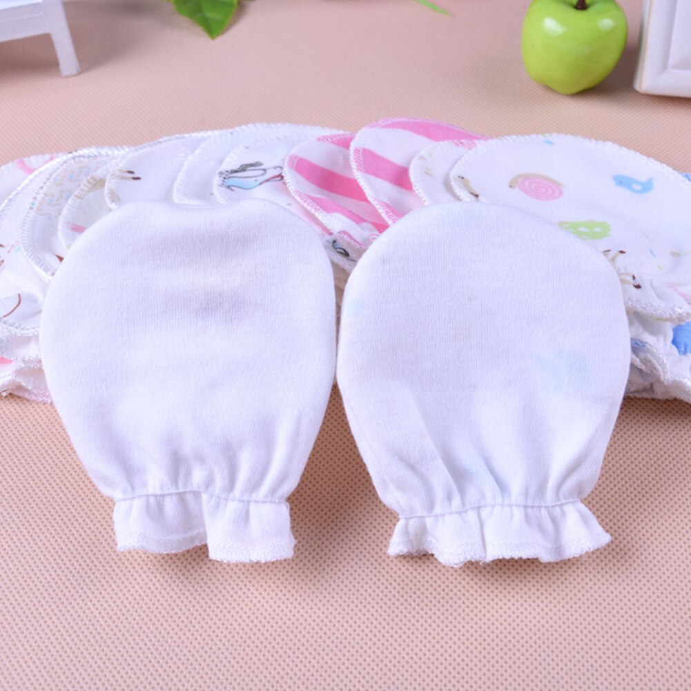 Soft Cotton Newborn Baby Infant Anti Scratch Mittens Gloves Warm Infant Gloves for Baby Accessories