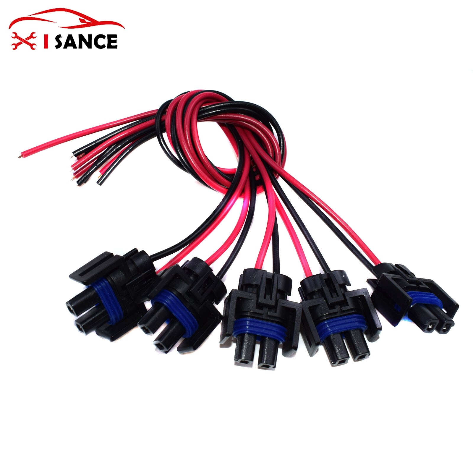 For GM A/C Compressor Connector Wiring Pigtail LT1 LS1 Air LS2 LS3 TPI Coil 5PCS 12101937,88862230,PT209: 5 Piece