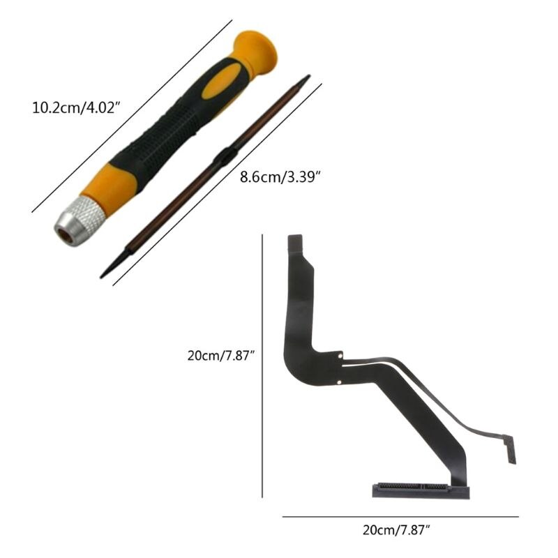 821-1480-A HDD Hard Disk Drive Flex Cable A1278 Bottom Case Cover Feet for MacBook for Mac Pro 13&quot; A1278