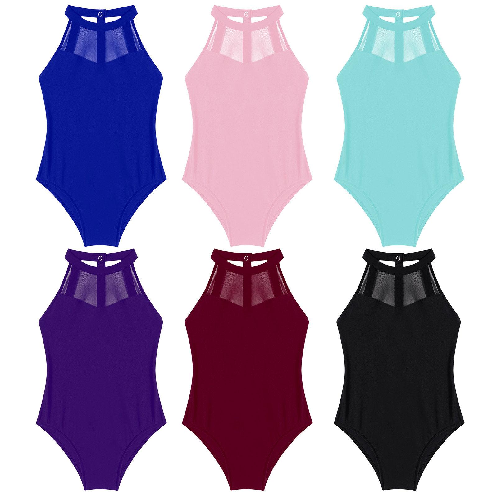 Kinder Mädchen Ballett Tanzen Trikot Body Bühne Leistung Ballerina Kostüme Ärmel Gymnastik Training Ballett Tanz Kleid