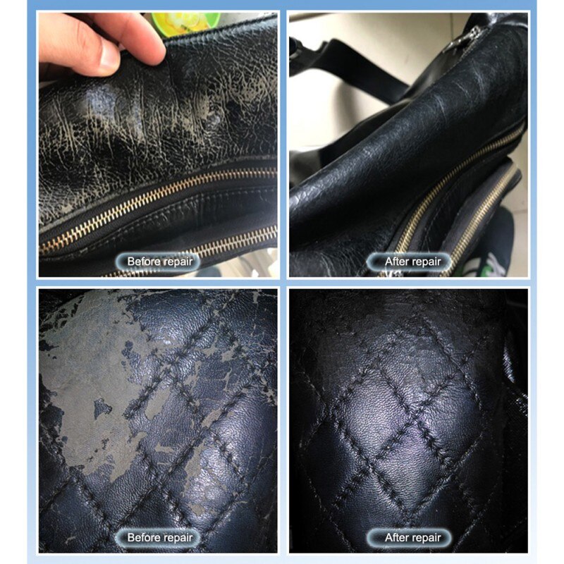 Vinyl Repair Kit For Repairing The Skin On The Car Seat Sofa Coat Holes Scratches Cracks