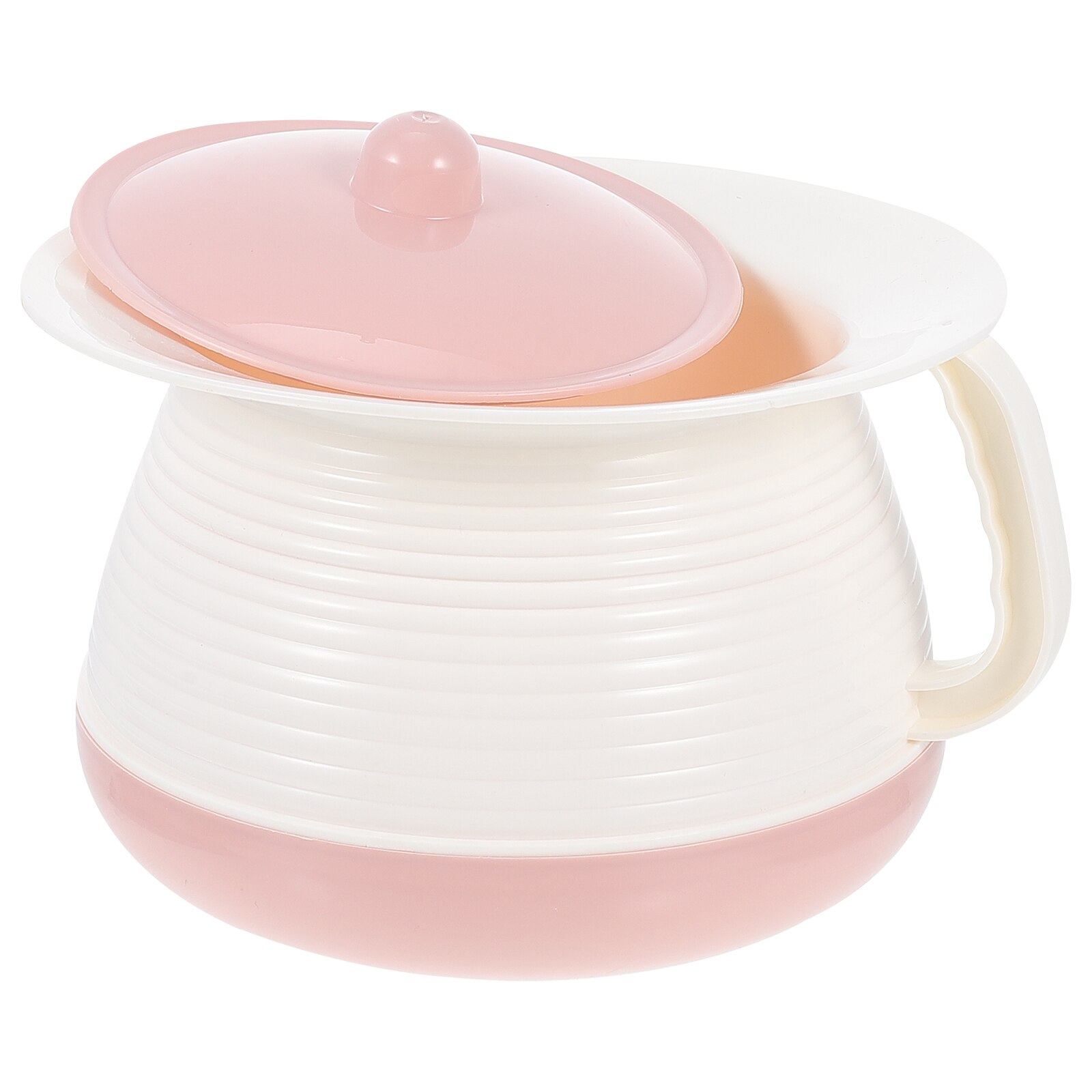 1 Set Portable Children Spittoon Disabled Chamber Pot Night Urine Pot for Elderly Covered Spittoon