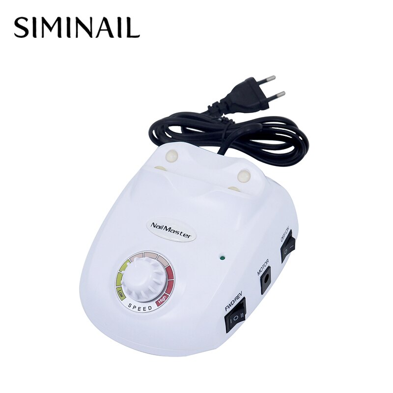 35000RPM Electric Nail Drill Machine Manicure High Speed Power 35000 Pedicure File with Foot Pedal Drill Bit Set