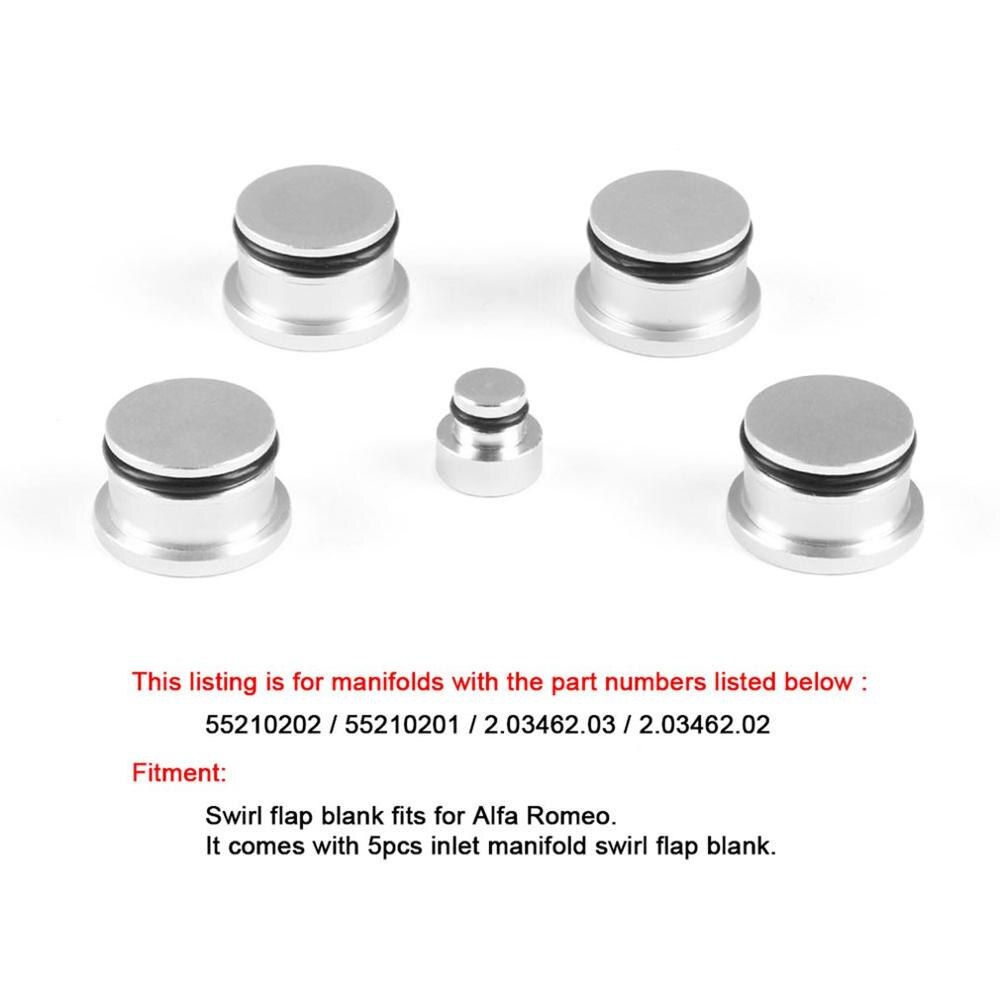 Inlet Manifold Swirl Flap Blanks Automobile intake manifold rotary flap cylinder head screw for Alfa for Romeo