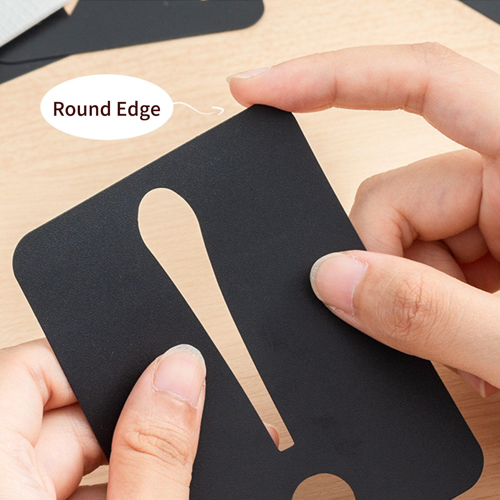 42PCS Stencils Letter and Number Template Reusable Washable Alphabet Stencils Environment-friendly PP Art Craft Templates