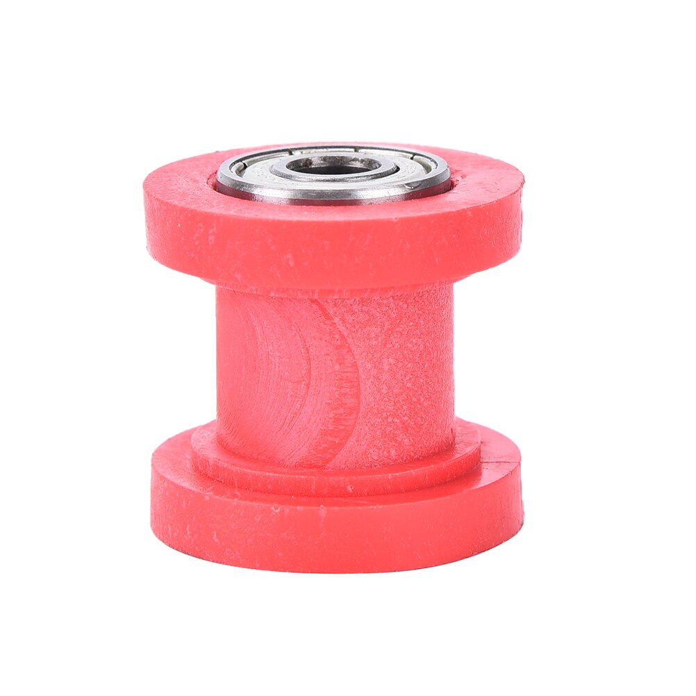 Jetting 8mm 10mm motorfiets motorfiets kettingrol spanner poelie wielgeleider motorfiets accessoires rood wit 1 st.