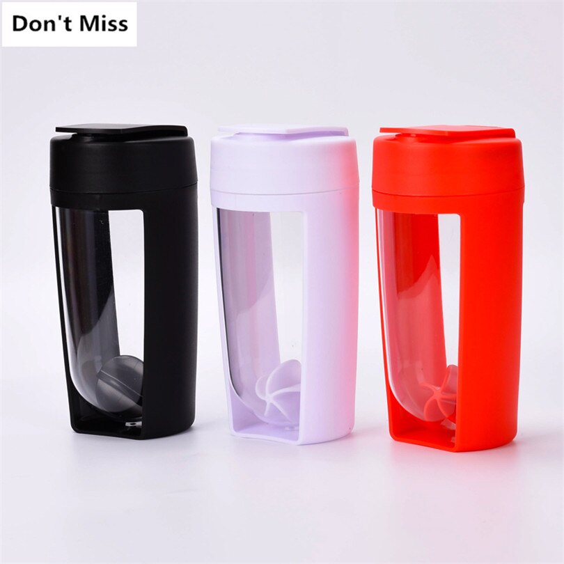 Shaker Fles met Blender Bal Sport Water Flessen Creatieve Drinken Camping Tour Eiwit Shaker Fles 550 ml Plastic Drinkware