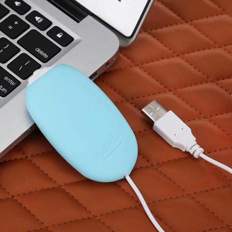 Calentador de manos Mini 5V USB de bolsillo recargable portátil banco de invierno alimentado doble calefacción eléctrica a prueba de explosiones calentador de estufa