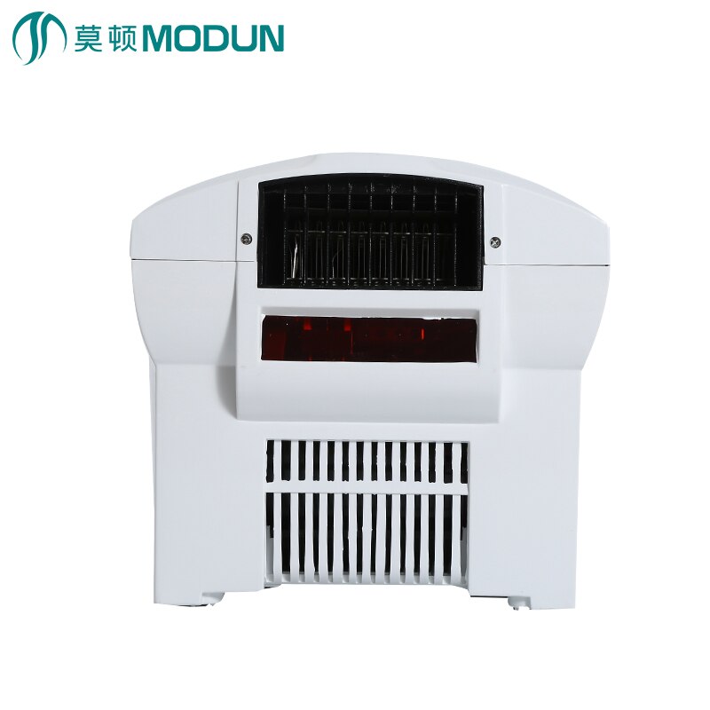 Modun brand hand dryer machine low velocity bathroom wall mount abs single automatic hand dryer with led light
