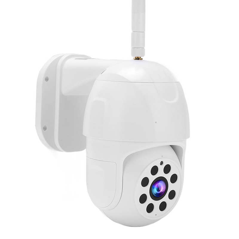 Pan Tilt Camera Night Vision Security Camera 1080P 100-240V App Afstandsbediening 350 ° Voor Thuis gebruik