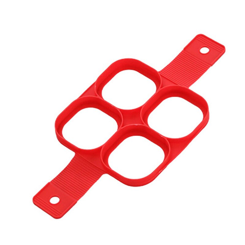 Jajko sadzone foremka foremka robić pankejków producent formy silikonowe nieprzywierająca prosta obsługa naleśnik forma robić omletów akcesoria kuchenne: D