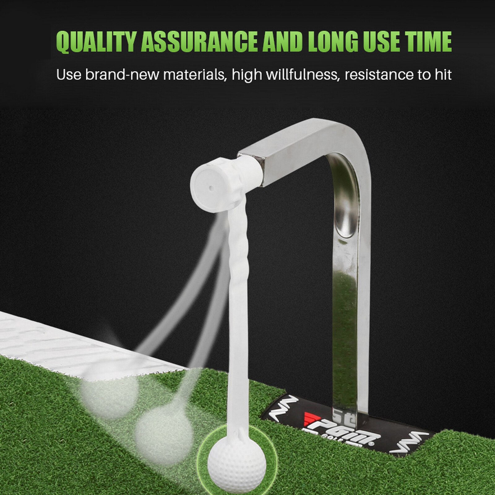 Golf Swing Trainer 360 Rotation Golf Putting Praxis Matte Golf Putter Trainer Anfänger Golf Schaukel Pytting Training Aids