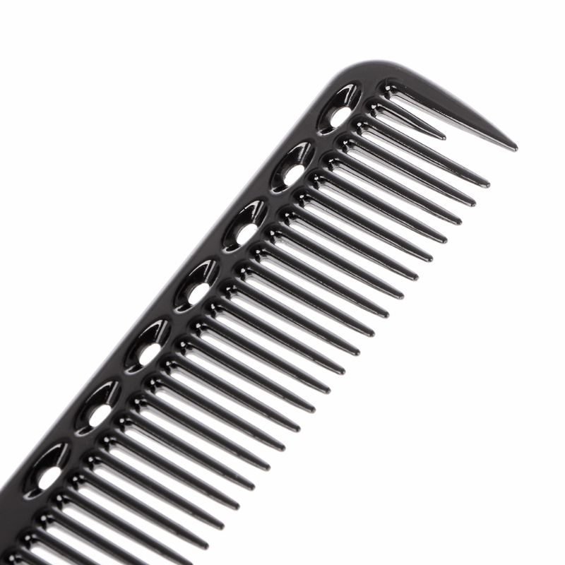 Hårborste män kvinnor aluminium metall klippning kam hår frisör & barberare salong kammar barberare hårborste