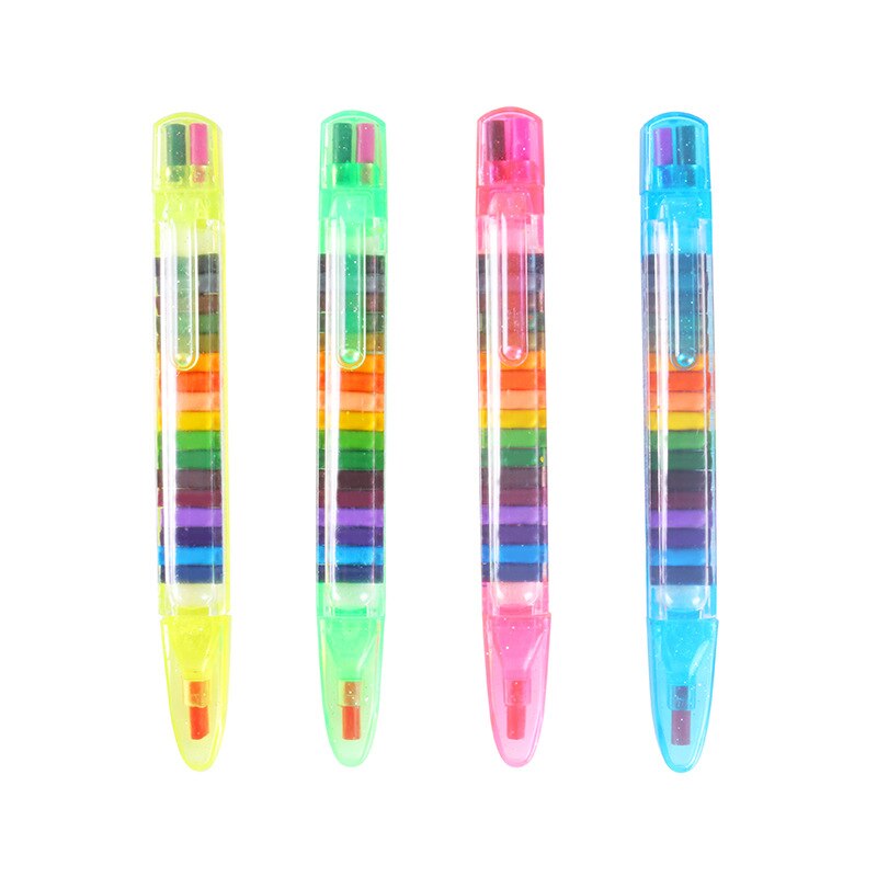 20 colores/piezas lindo Kawaii crayones aceite Pastel color Graffiti pluma para niños pintura dibujo suministros estudiante papelería