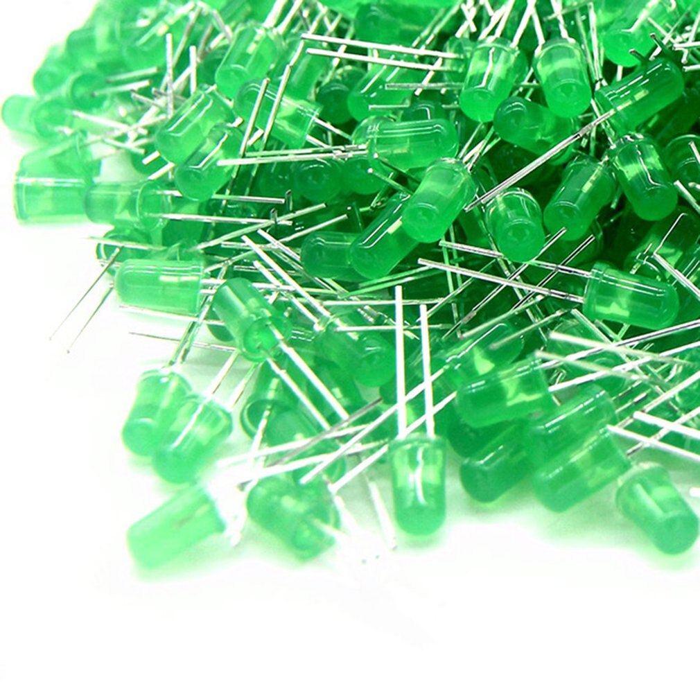 1000 Stuks 5Mm Ronde Led Light Emitting Diodes Component Rood/Groen/Geel/Wit/Blauw Led bulb Lamp Licht Super Heldere