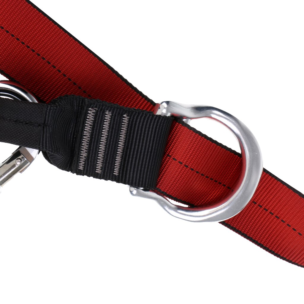 Adjustable Shoulder Strap With Carabiner Climbing Equipment For Outdoor Rock Climbing Sitting Harness