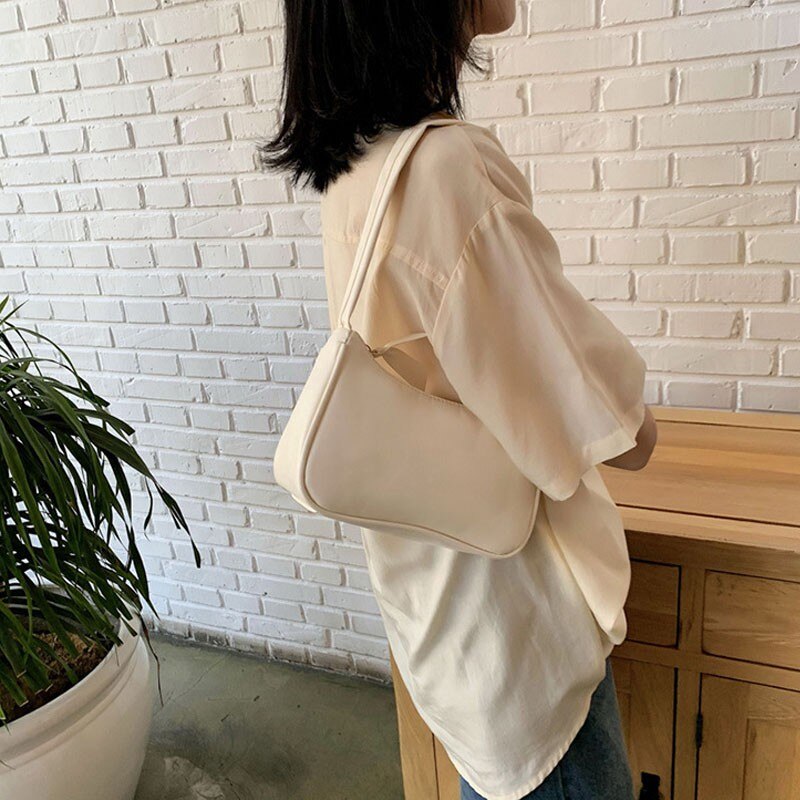 Retro Commuter Texture Chain Shoulder Bag For Women Spring main image 1