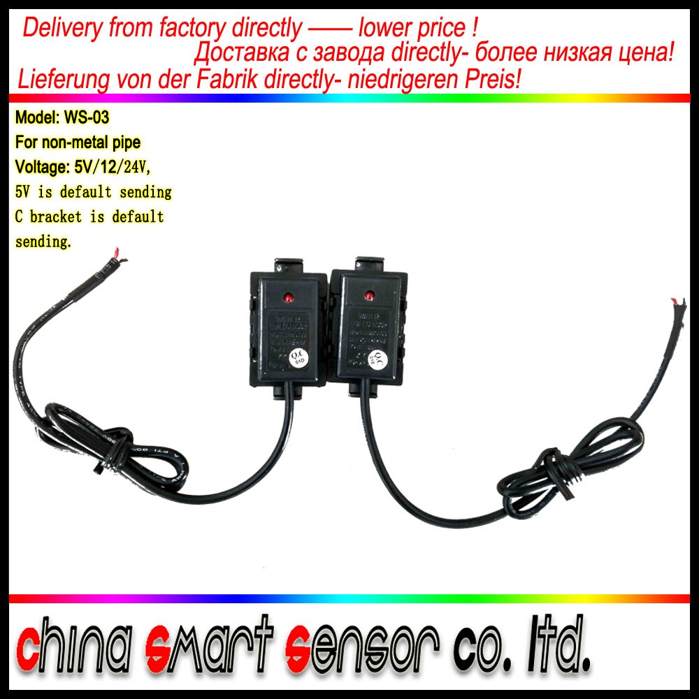 1 Piece Pipe Liquid Level Sensor Contactless Level Sensor Specially For Pipe Put it Onto Wall of Pipe to Know Level of Liquid