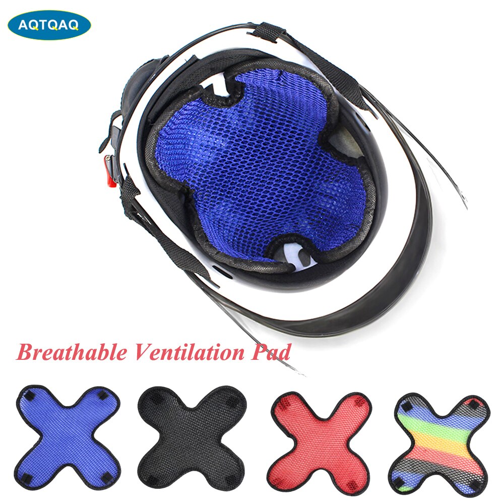 1Pcs Helmet Padding Protection-Motorcycle 3D Honeycomb Helmet Mesh Pad Waterproof Elastic Thermal Insulation Lining