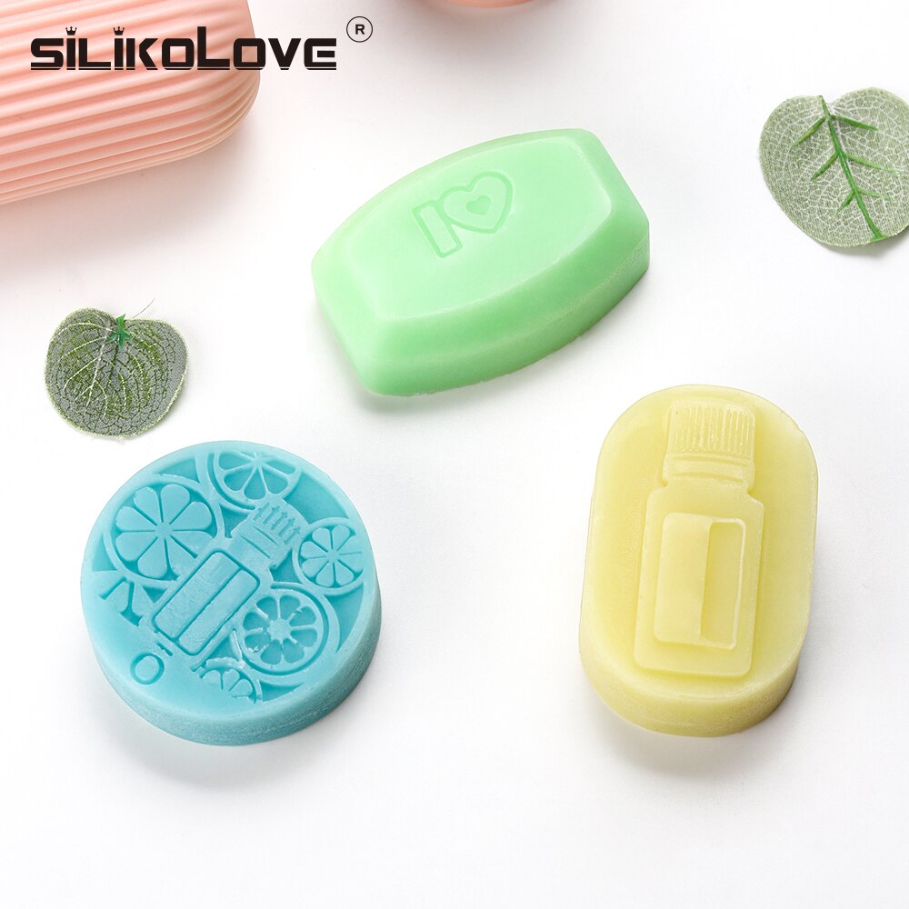 Silikolove Geometrische Ronde Vorm 6 Holte 3D Zeep Siliconen Mal Voor Zeep Maken Diy Handgemaakte Craft Zeep Mallen Vormen