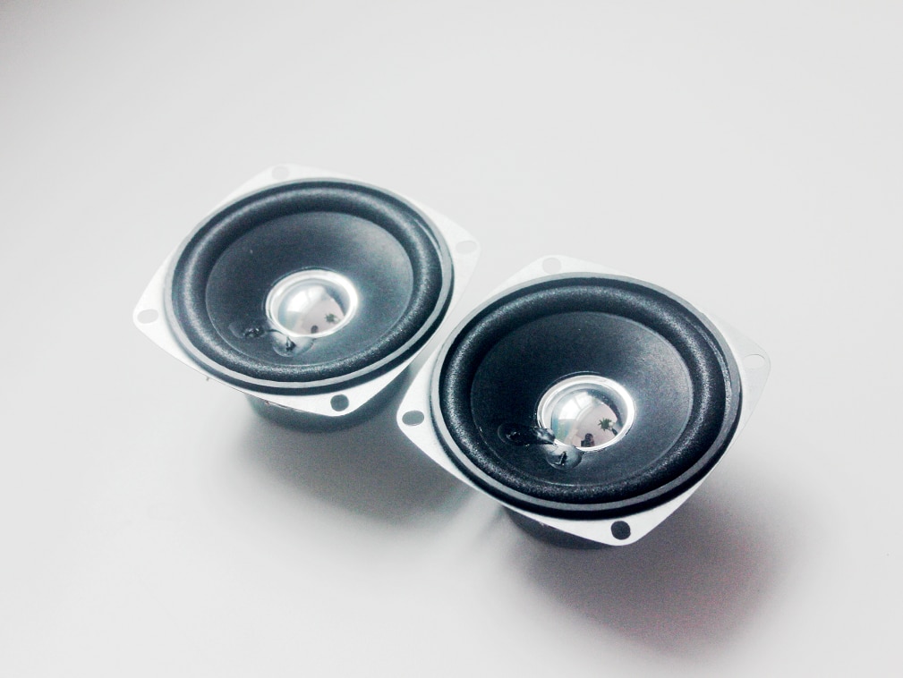 2 stuks 5 W 4 ohm 3 inch Full Range Speaker DIY HIFI Luidspreker voor Auto Stereo Home Theater Audio luidsprekers gamut antimagnetic
