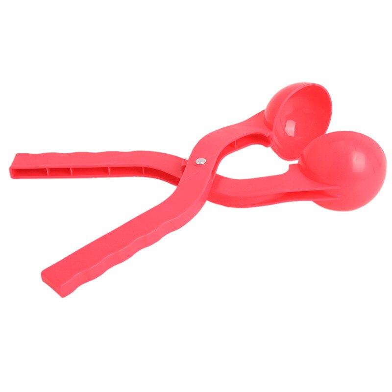 36cm Schneeball clip Werkzeuge Schnee Ton Ball Maker Outdoor Sport Sand Form Werkzeug Kinder Spielzeug Schnee Scoop Maker Clip sport Werkzeug Spielzeug: Rot