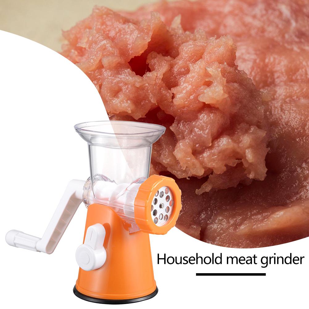 Manual Mincer Meat Grinder Stainless Steel Hand Operated Fruit Vegetable Beef Sausage Pasta Maker Household Kitchen Tool