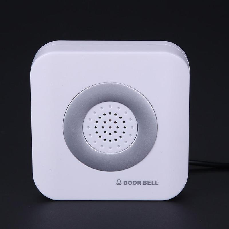 Timbre con cable de 12V , sistema de Control de acceso de 4 hilos, puerta exterior de Hotel para el hogar, herrajes para puerta con timbre, mejora del hogar