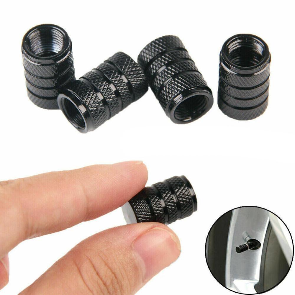 5pcs Car Tire Valve Stem caps Bolt-in Aluminum Theftproof valve caps Car Wheel Tires Valves Tyre Stem Air Caps