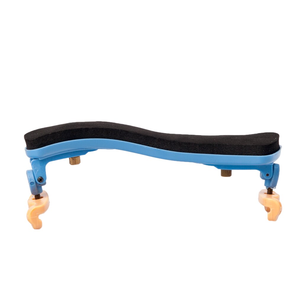 Violin Shoulder Rest Collapsible&amp; Height Adjustable Feet High Strength Sponge Wood Violin Shoulder Rest For 4/4-3/4 Violin: Blue