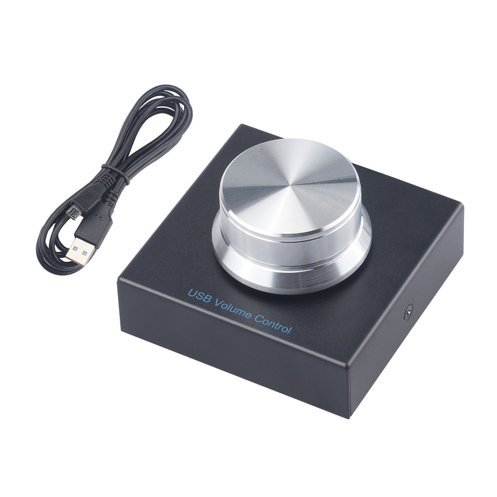 Usb Volume Control, Lossless Pc Computer Speaker Volume Controller Knob, Adjuster Digital Control With One Key Mute Functi