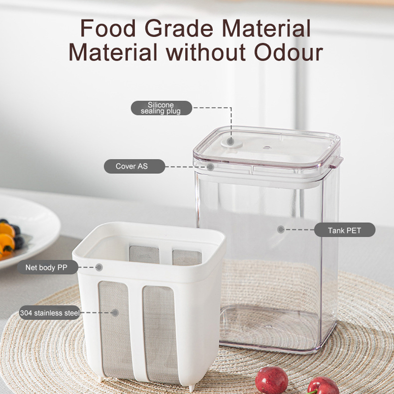 Yoghurtfilter matsil grekisk yoghurtmaskin filterskärm kall extraktion vassleseparationsverktyg ostfuktseparator