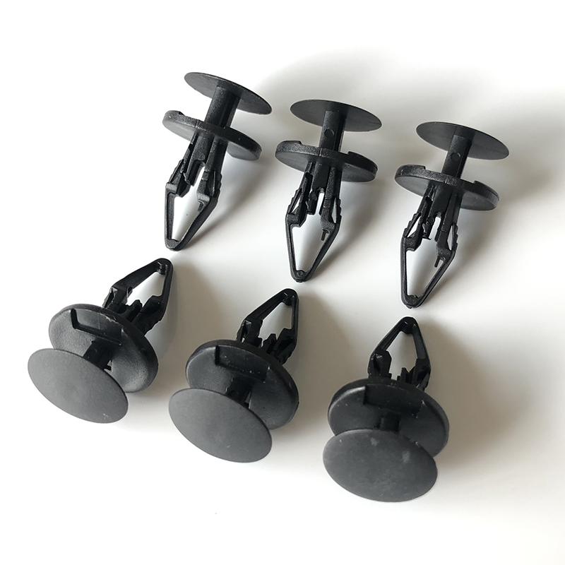 50 Uds. Mandril de parachoques guardabarros Panel embellecedor Clips para Ford Focus Kuga Ecosport Escape Explorer Mondeo Galaxy Fusion