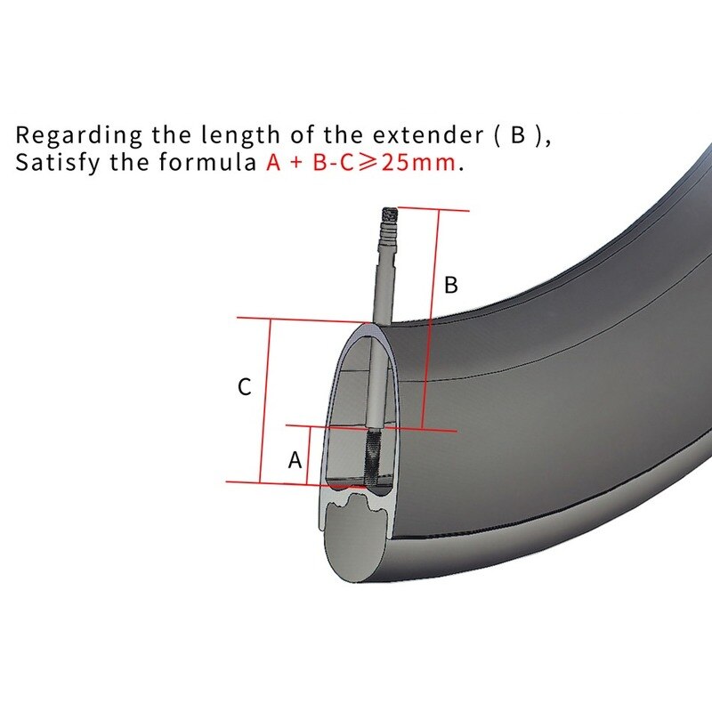 Presta vavle forlænger integreret/aftagelig 45mm 80mm cykel indvendige rør ventiler møtrik forlænger med kernenøgle aluminium