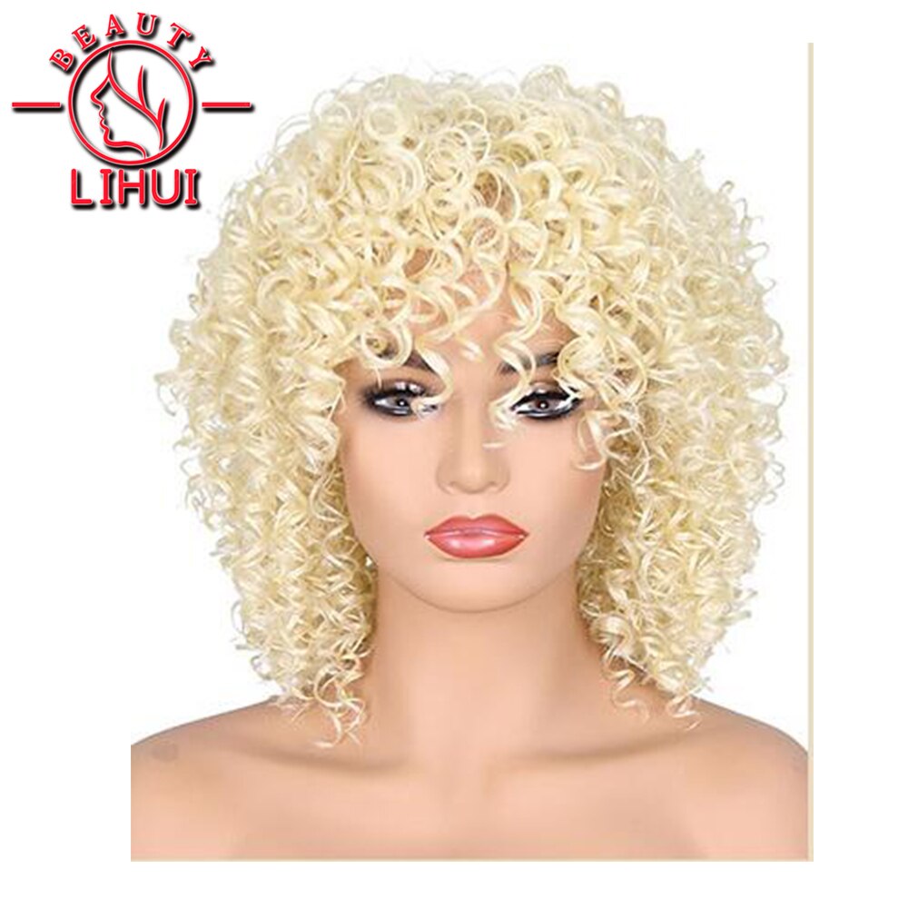 African Small Curly ladies Strong Hair Net Not Easy To Fall Off Wig Cosplay Wig Headgear Fashionable Exquisite Natural LiHui: 613