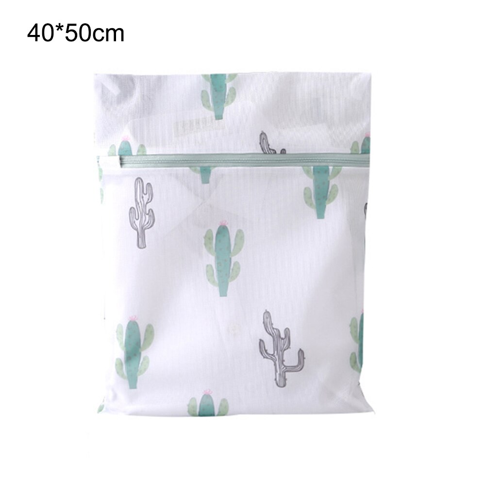 Mesh Laundry Bags Delicate with Cute Prints Travel Storage Organizer Garment Washing Bags for Clothes Bras WXV: Light Grey