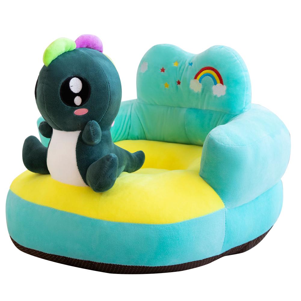 Only Cover No Filling Baby Bean Bag Cartoon Crown Seat Sofa Baby Chair Toddler Nest Puff Seat Bean Bag Plush Children Seat Cover: H