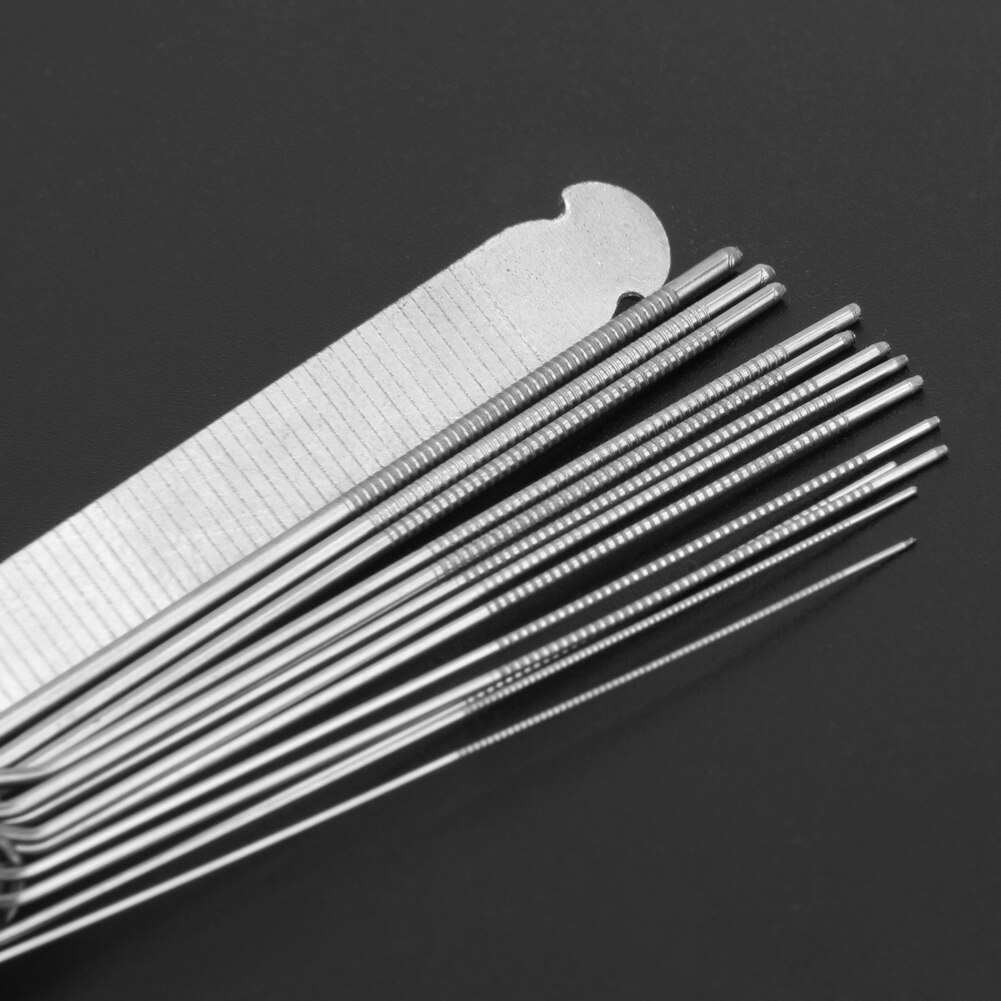 Guitar Nut Slotting File Kit Saw Rods Slot Filing Set Stainless Steel Luthier Guitar Repair Tools Accessories