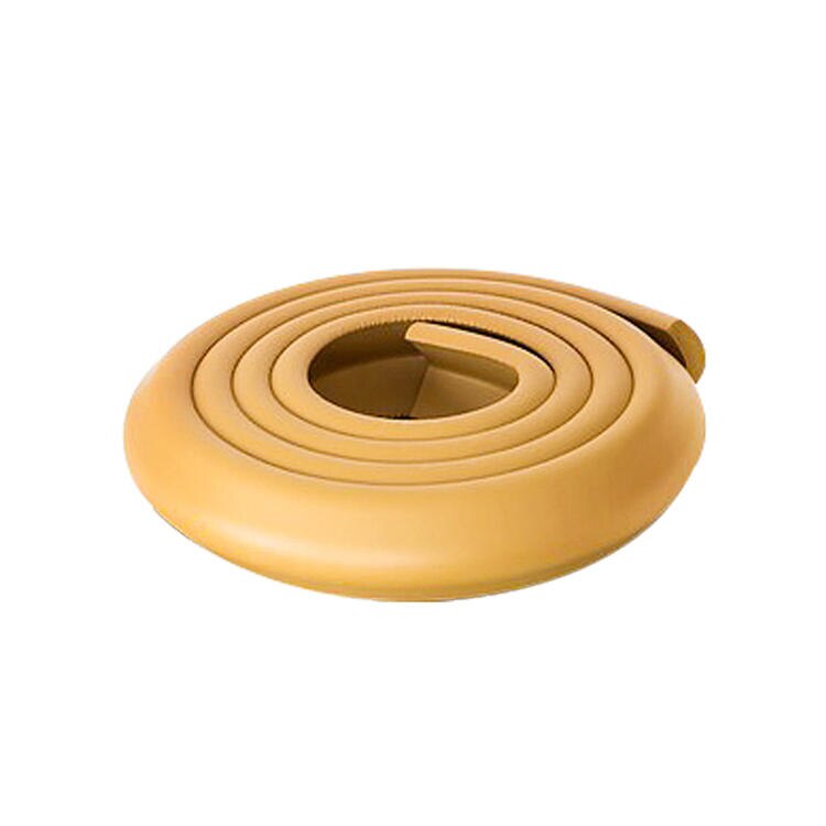 Cinta de seguridad para bebés, esquina con cojín de borde afilado, suavizante, Protector de parachoques, protección para niños, 2M: Coffee