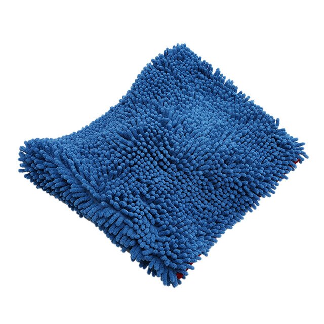 Toalla seca de baño para perros con bolsillos de mano, duradera, de secado rápido, lavable, para evitar el barro y la suciedad, productos para mascotas, suministros para perros 979645: Negro