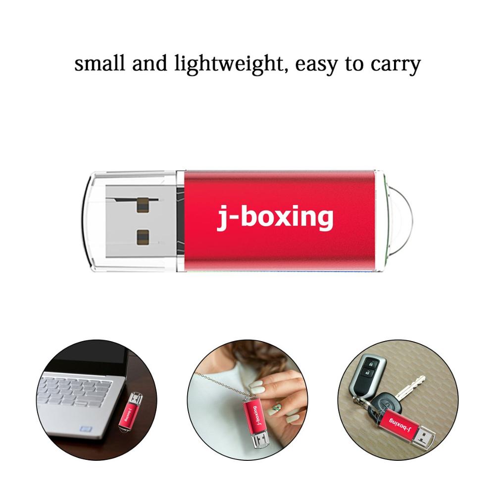 J-boxing 512MB clés USB 10 pièces 64MB 128MB 256MB petite capacité clés USB pour ordinateur voiture stockage de données USB rouge
