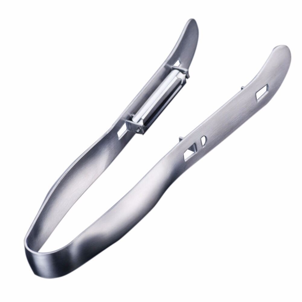 Rvs Asperges Peeling Mes Dubbelzijdige Schilmesje Yam Peeling Mes Komkommer Wortel Dunschiller Keuken Accessoires
