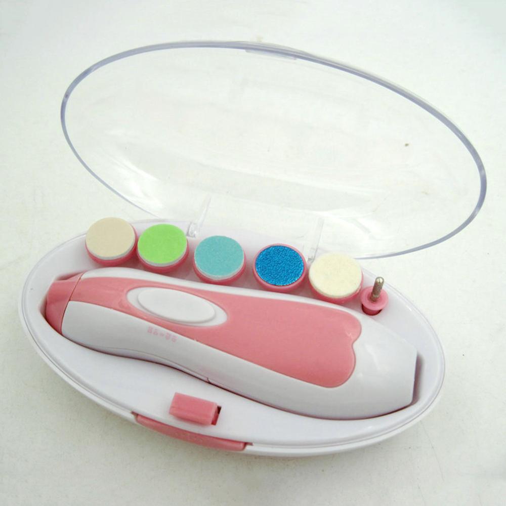 Coupe-ongles électrique pour bébé coupe-ongles orteils coupe-ongles outil de manucure léger et compact parfaits pour nouvelle maman