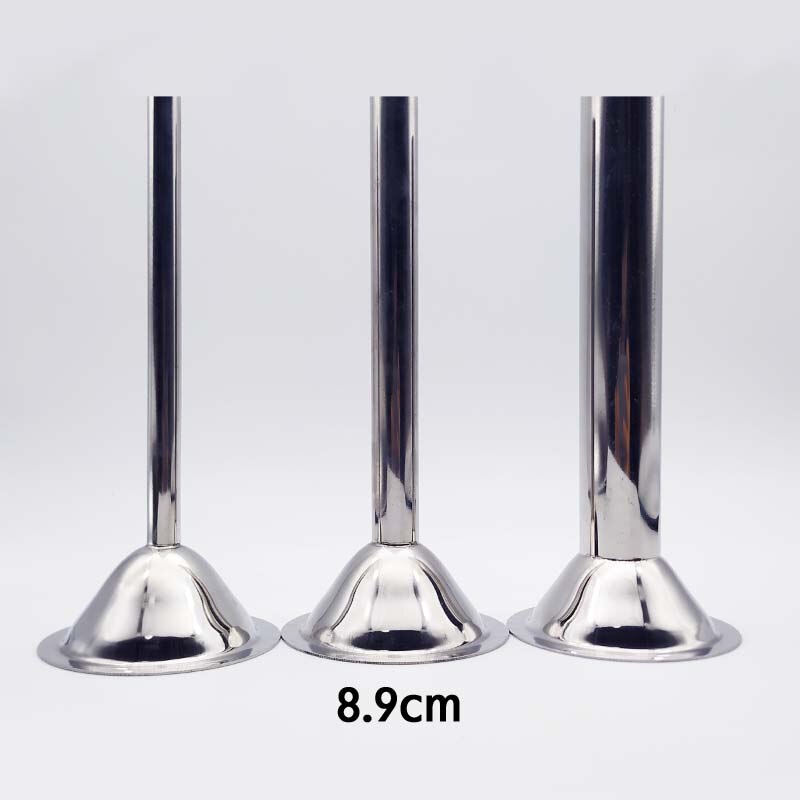 8.9/7.5/5.7/3,8 cm Basis Lebensmittel Klasse Fleischwolf Handgemachte Wurst Füllung Rohr Wurst Hersteller Füller Rohre 3 Teile/satz