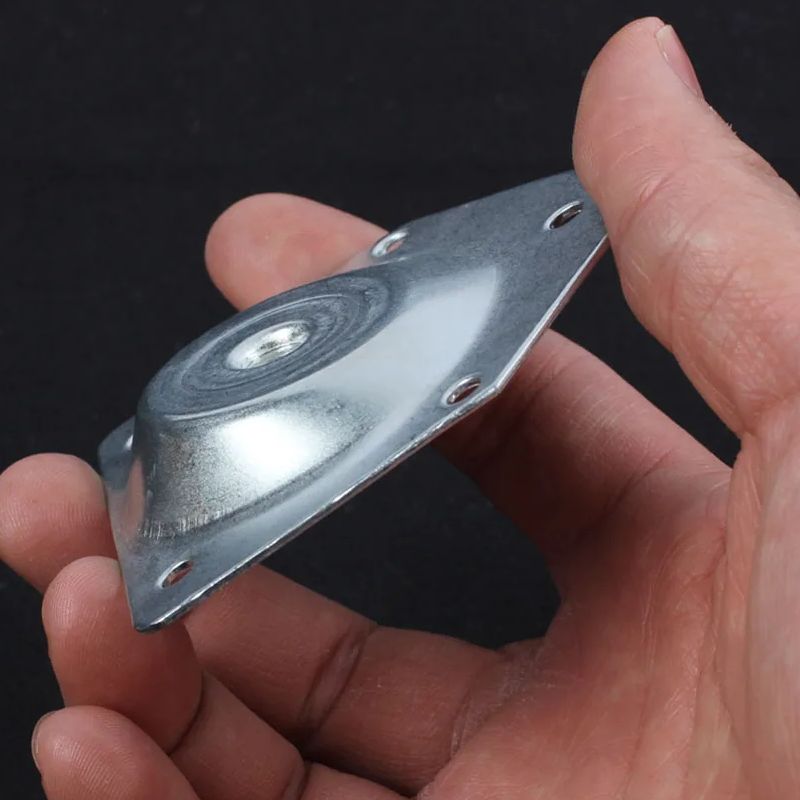 4pcs/lot Sofa Legs Protector 1.2mm Table Feet Fixing Sofa Legs M8 Mounting Bracket without Screws Furniture Hardware Accessories