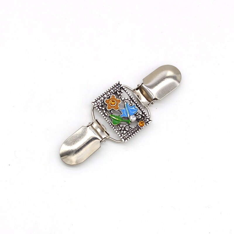 Mode Trui Vest Clip Eend Mond Clips Flexibele Pin Broche Sjaal Kraag Gespen Voor Kleding Decor: 14