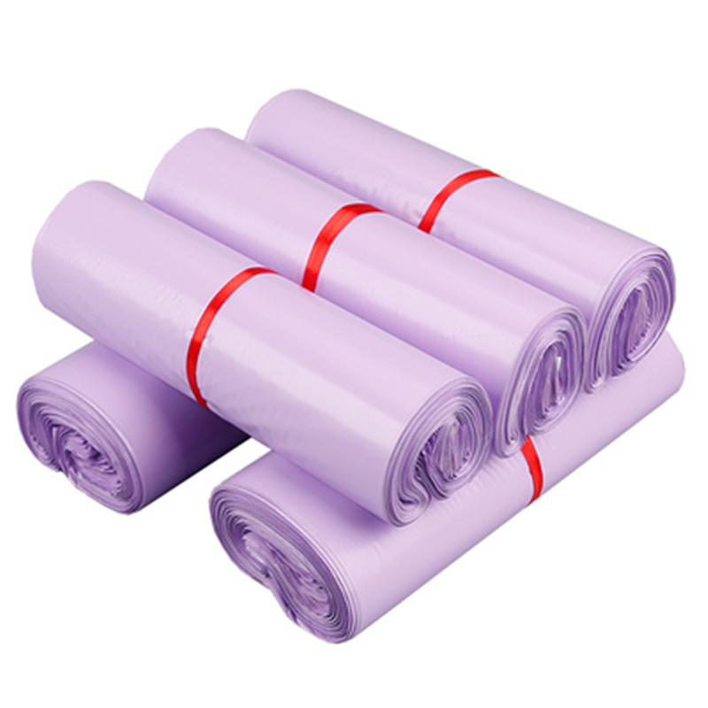 50Pcs Pink&amp;Purple Courier Mailer Bags Poly Package Self-seal Mailing Express Bag Envelope Packaging Bags For Bags